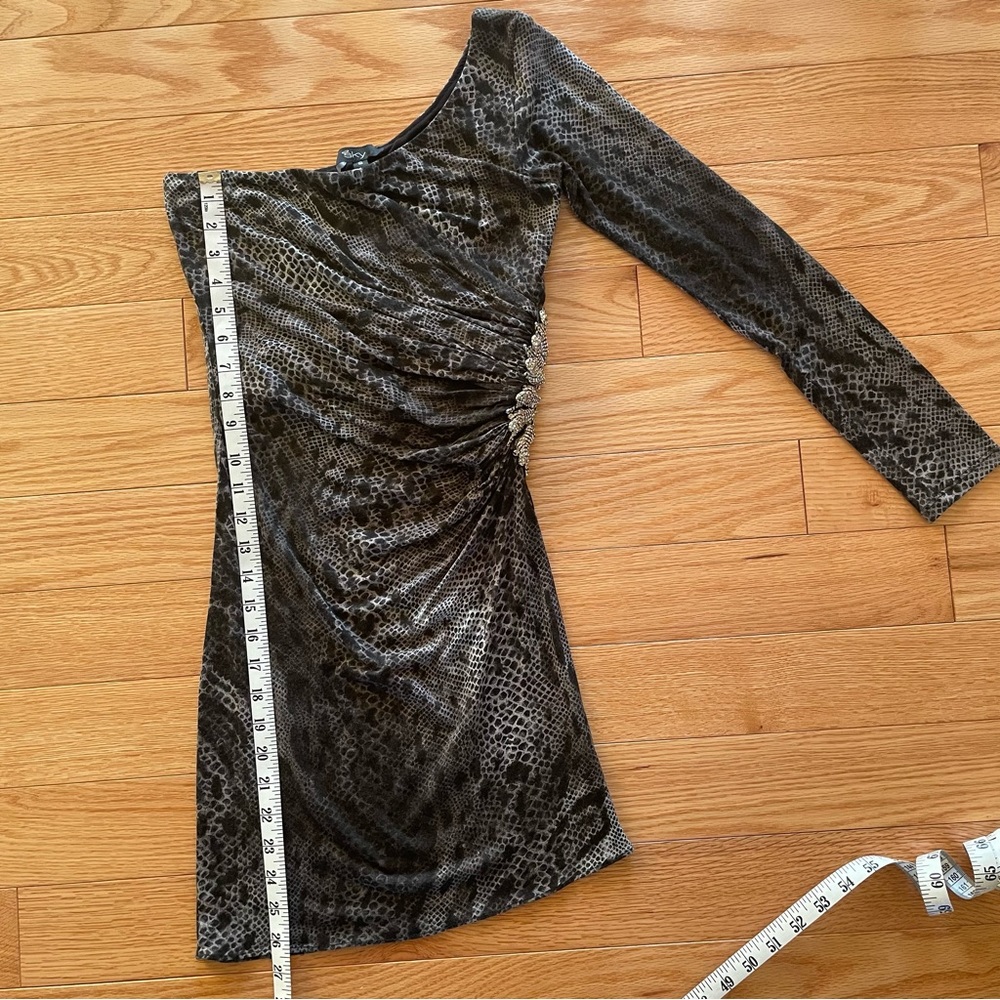 Snakeskin Sky Dress- Size Small